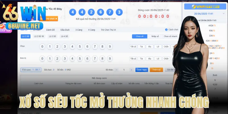 Chơi xổ số siêu tốc ăn thưởng cao